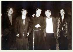 Finishing up Betlehem recording with Sondre Bratland,Iver Kleive and Paolo Vinaccia. 1992